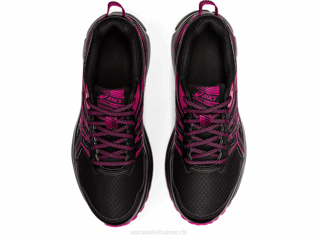 éclaireur 2 noir/rouge fuchsia Asics L6N0K3897
