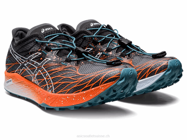 fujispeed noir/orange nova Asics L6N0K2906
