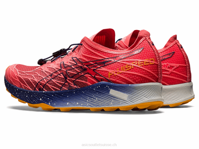 fujispeed papaye/bleu indigo Asics L6N0K2621