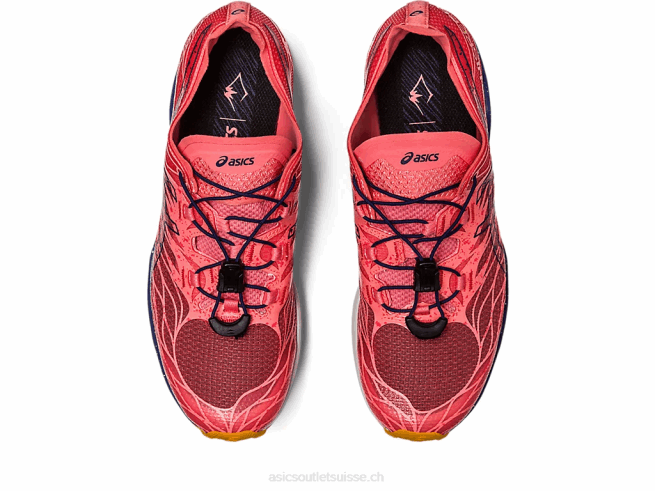 fujispeed papaye/bleu indigo Asics L6N0K2621