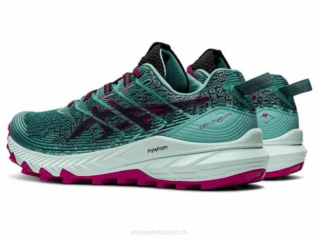 gel-trabuco 10 sauge/noir Asics L6N0K3508