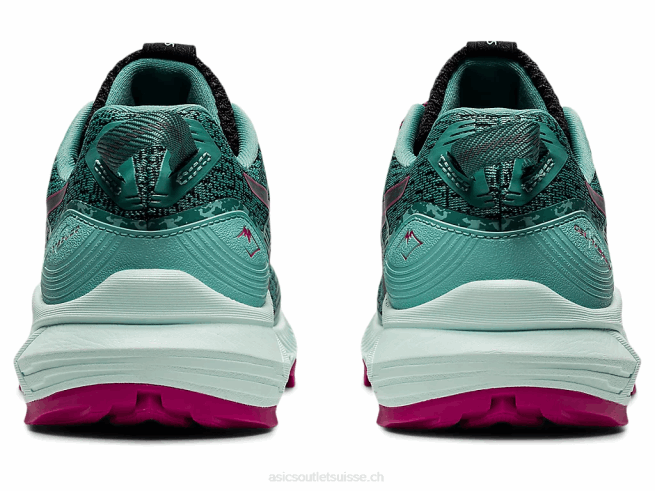 gel-trabuco 10 sauge/noir Asics L6N0K3508