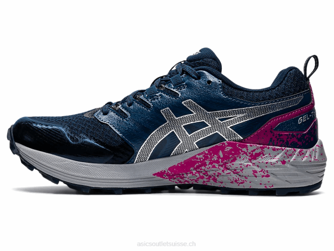 gel-trabuco terra bleu français/argent pur Asics L6N0K3570