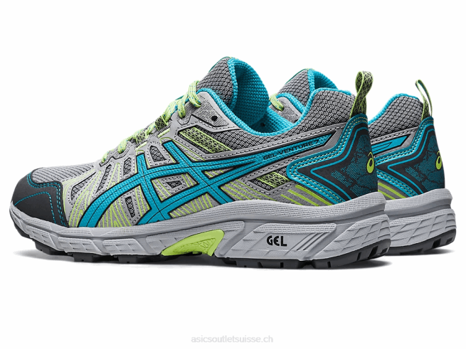 gel-venture 7 gris piémont/aquarium Asics L6N0K2711