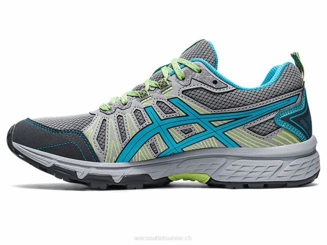 gel-venture 7 gris piémont/aquarium Asics L6N0K2711