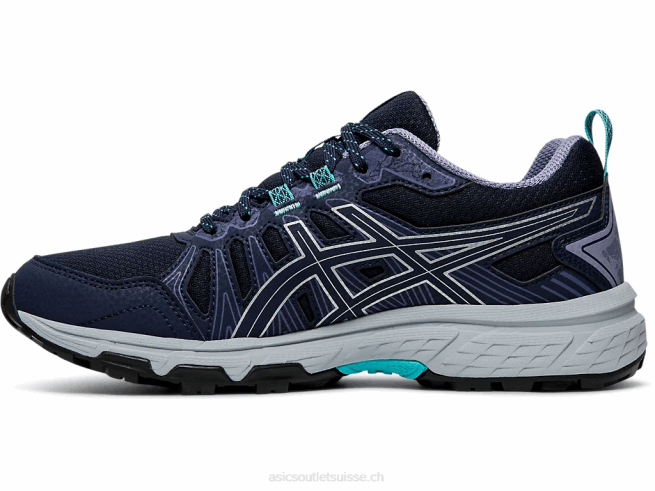 gel-venture 7 large Noir argent Asics L6N0K4201
