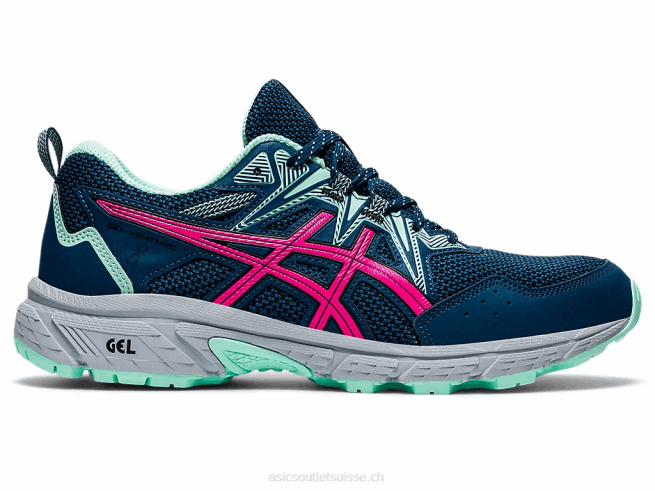 gel-venture 8 mako bleu/rose glo Asics L6N0K3873
