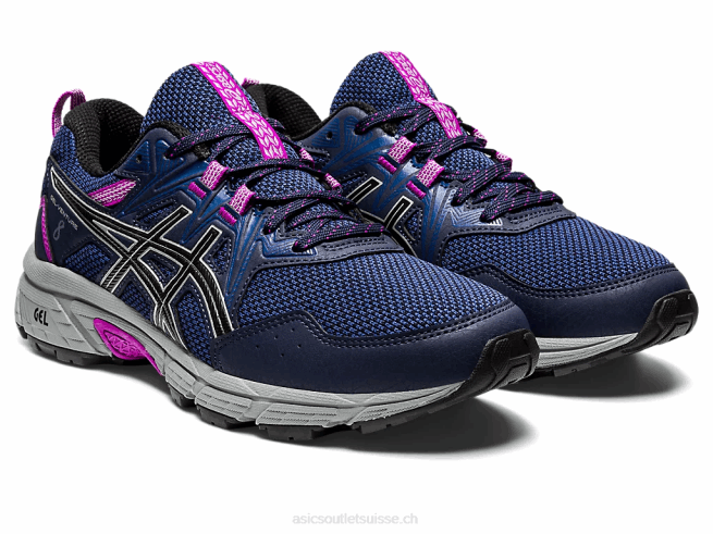 gel-venture 8 minuit/argent pur Asics L6N0K2981