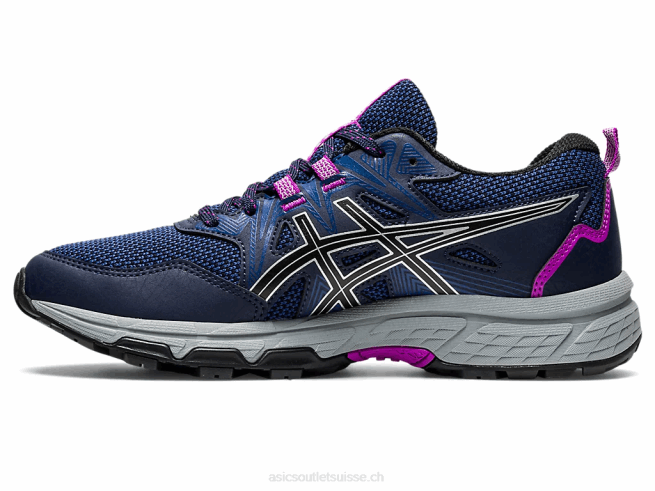 gel-venture 8 minuit/argent pur Asics L6N0K2981