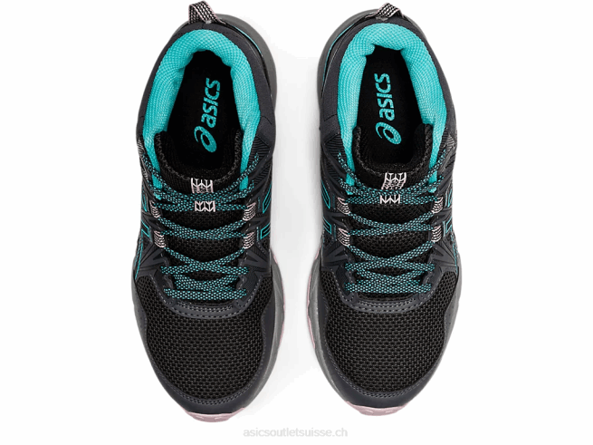 gel-venture 8 mt gris graphite/menthe glacée Asics L6N0K3566