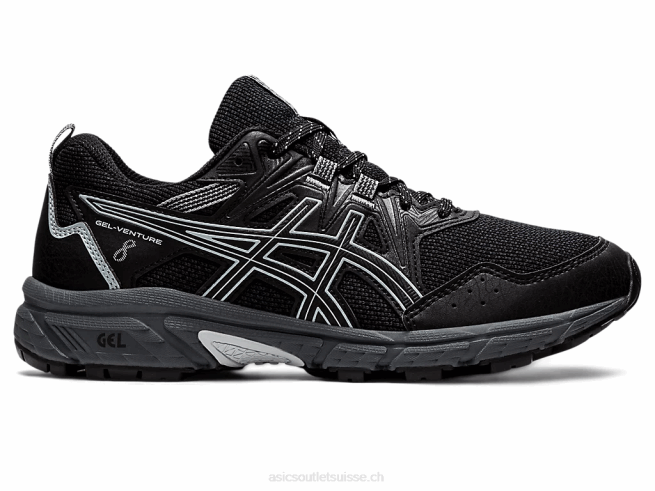gel-venture 8 noir/gris piémont Asics L6N0K3475
