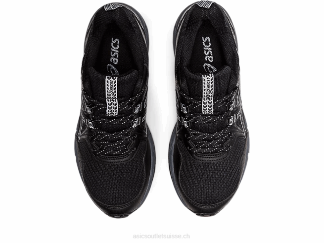 gel-venture 8 noir/gris piémont Asics L6N0K3475