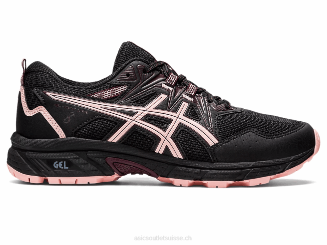 gel-venture 8 noir/rose givré Asics L6N0K2873