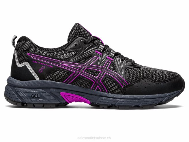gel-venture 8 orchidée noire Asics L6N0K2710