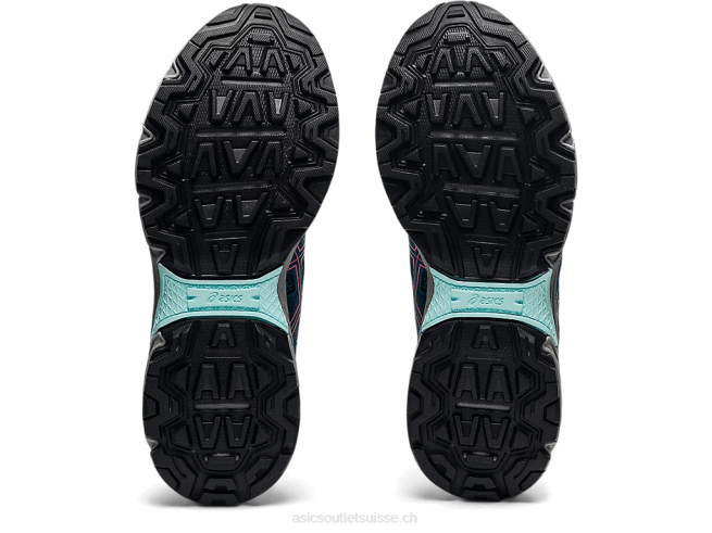 gel-venture 8 sarcelle d'eau profonde/corail flamboyant Asics L6N0K3612