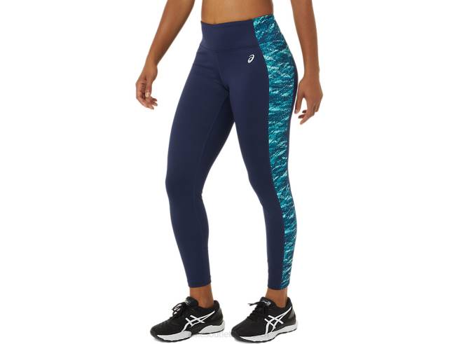 collant de performance 7/8 pour femmes caban/glace fraîche multi Asics L6N0K3788