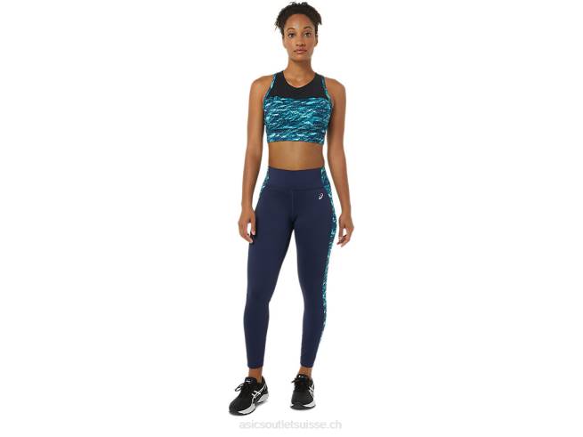 collant de performance 7/8 pour femmes caban/glace fraîche multi Asics L6N0K3788