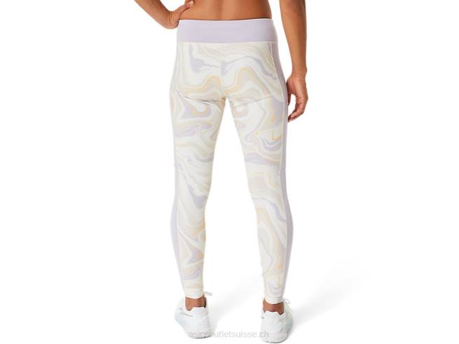collant graphique femme violette du crépuscule Asics L6N0K2561