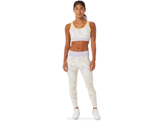 collant graphique femme violette du crépuscule Asics L6N0K2561