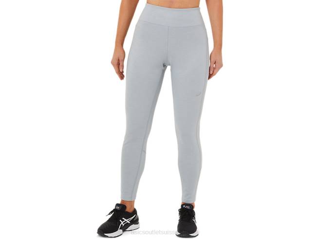 w collant d'hiver thermopolis gris clair chiné Asics L6N0K3723