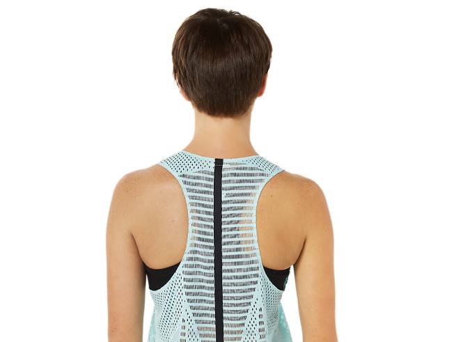 débardeur actibreeze femme bleu clair Asics L6N0K3348