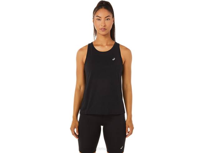 débardeur de course femme performance noir Asics L6N0K3345