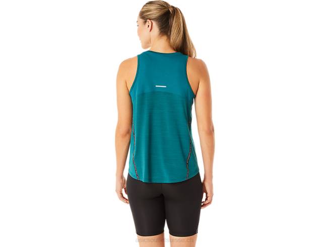 débardeur de course femme pin velours Asics L6N0K2996