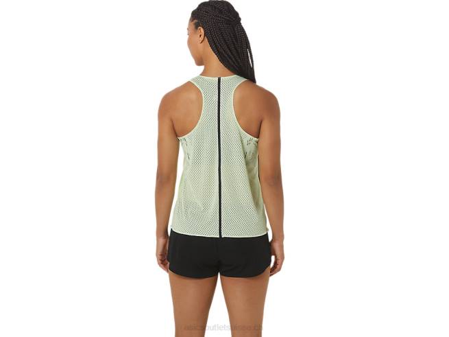 débardeur femme actibreeze jacquard murmure vert Asics L6N0K2226