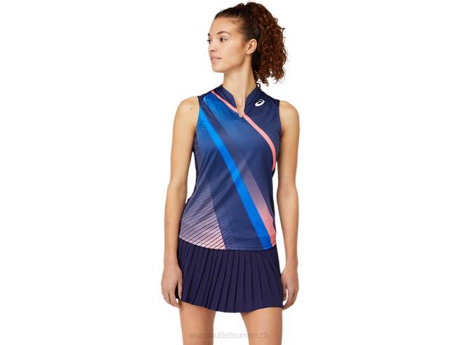 débardeur graphique match pour femme caban Asics L6N0K3862