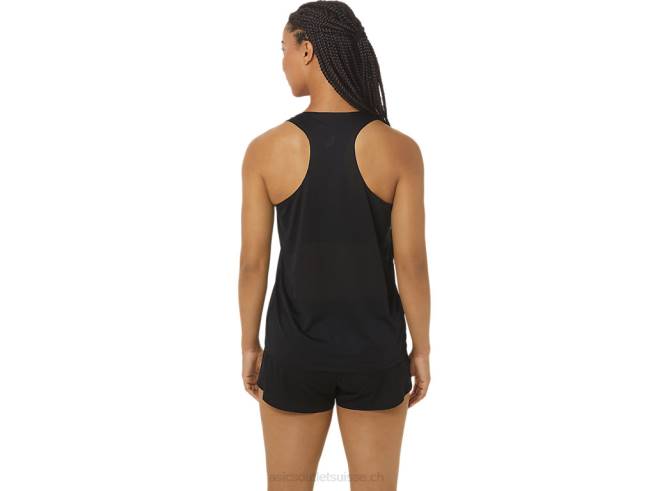 débardeur léger cj-line pour femme performance noir/murmure vert Asics L6N0K2347