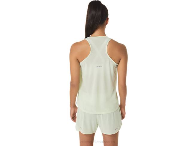 débardeur lite-show femme murmure vert Asics L6N0K2335