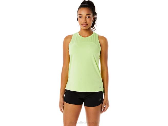 débardeur pr lyte run femme vert citron Asics L6N0K3500
