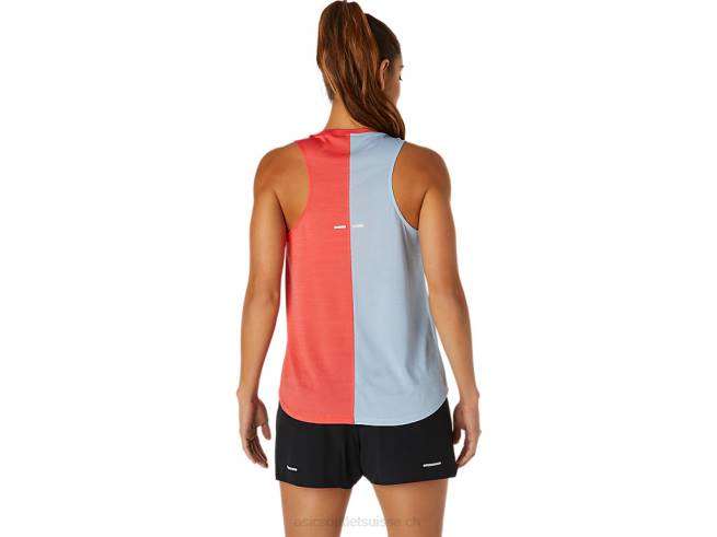 débardeur tokyo femme pamplemousse rose/brouillard Asics L6N0K3760