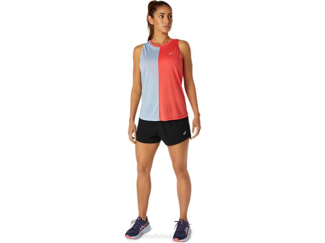 débardeur tokyo femme pamplemousse rose/brouillard Asics L6N0K3760