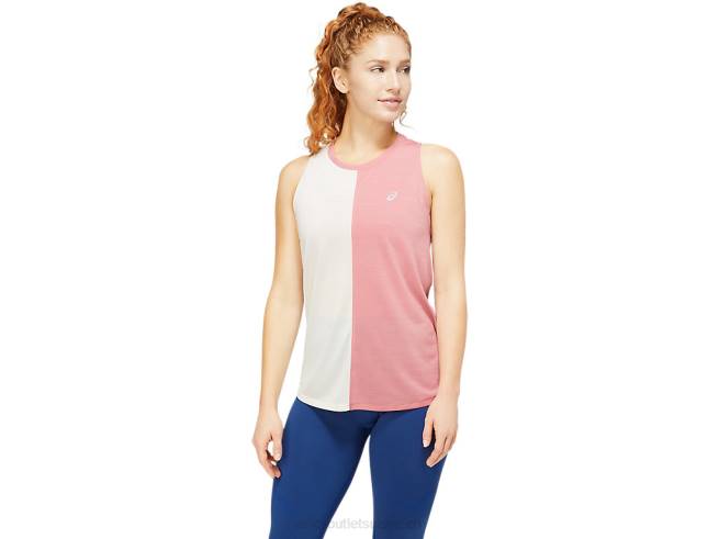 débardeur tokyo femme rose fumé/bouleau Asics L6N0K3839