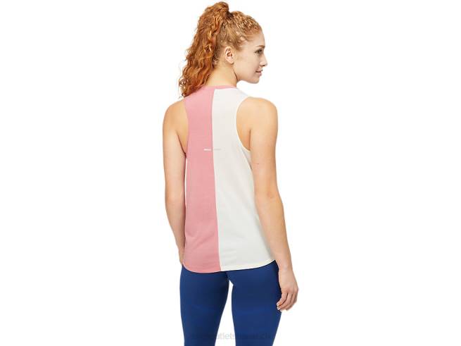 débardeur tokyo femme rose fumé/bouleau Asics L6N0K3839