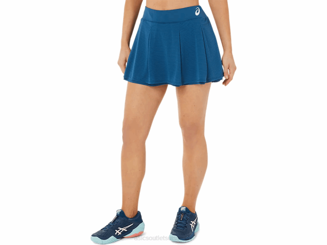 jupe de match femme indigo clair Asics L6N0K3490