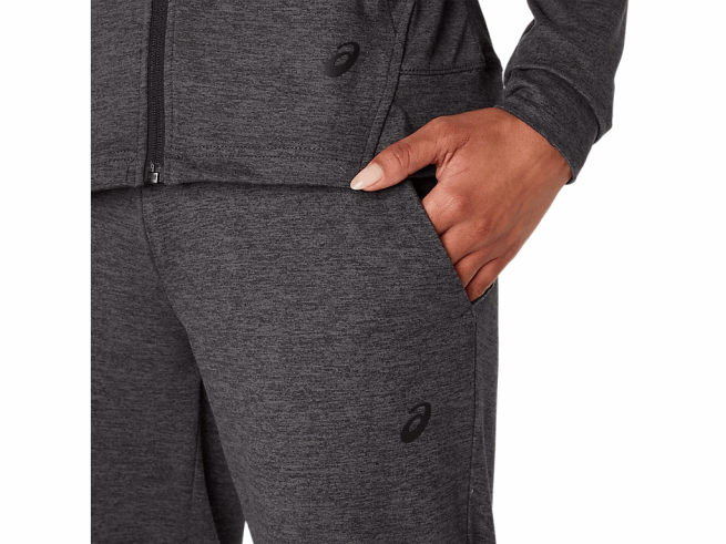 jogging technique femme chiné gris foncé Asics L6N0K4095