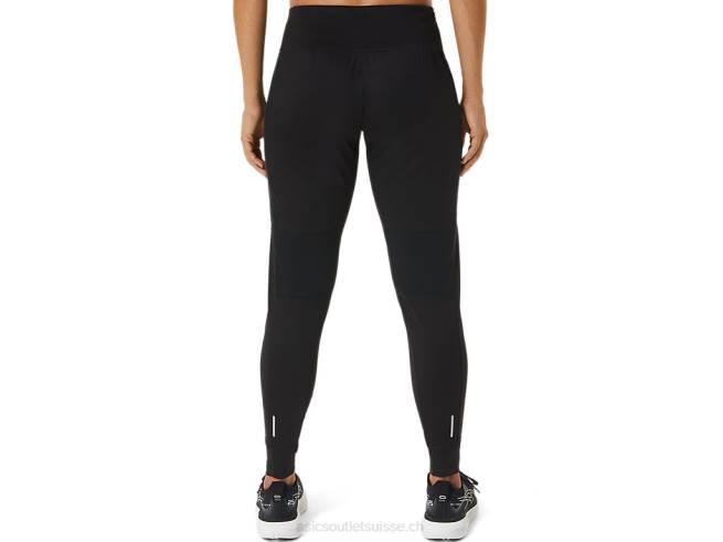 pantalon de course femme performance noir Asics L6N0K2504