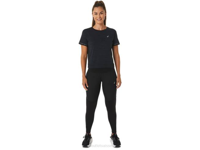 pantalon de course femme performance noir Asics L6N0K2504