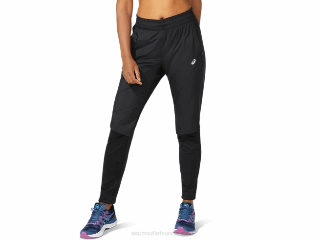 pantalon de course femme performance noir Asics L6N0K4049