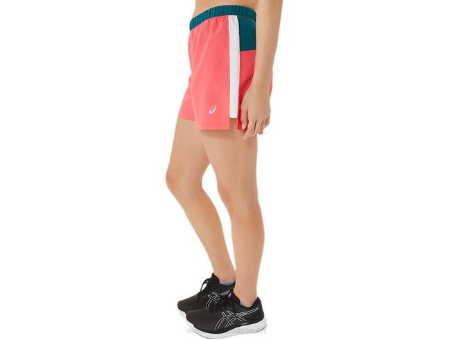 short color block 3po prêt-à-porter femme wch multi Asics L6N0K3213