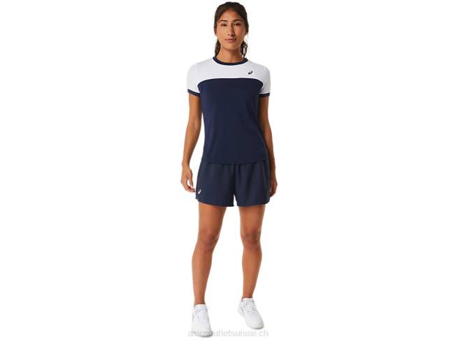short court femme minuit Asics L6N0K2450