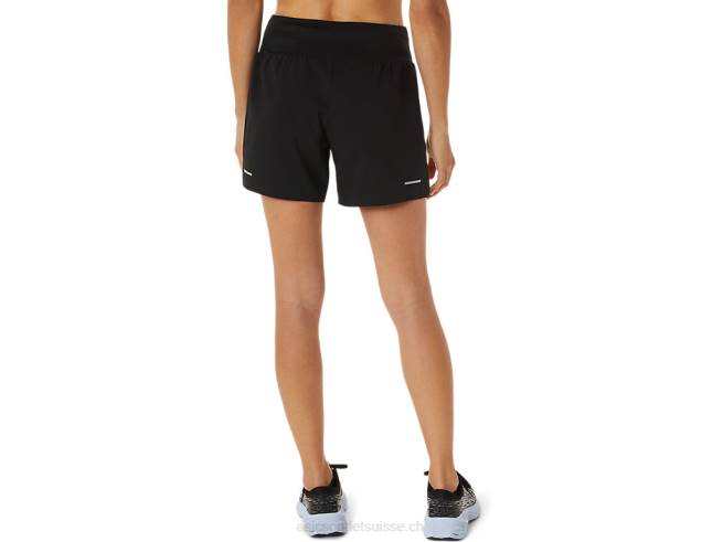 short route femme 5.5po performance noir Asics L6N0K2986