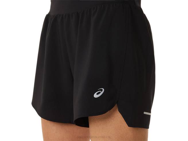 short route femme 5.5po performance noir Asics L6N0K2986