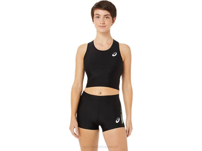 chemise de soutien-gorge de survêtement pour femmes performance noir Asics L6N0K3395