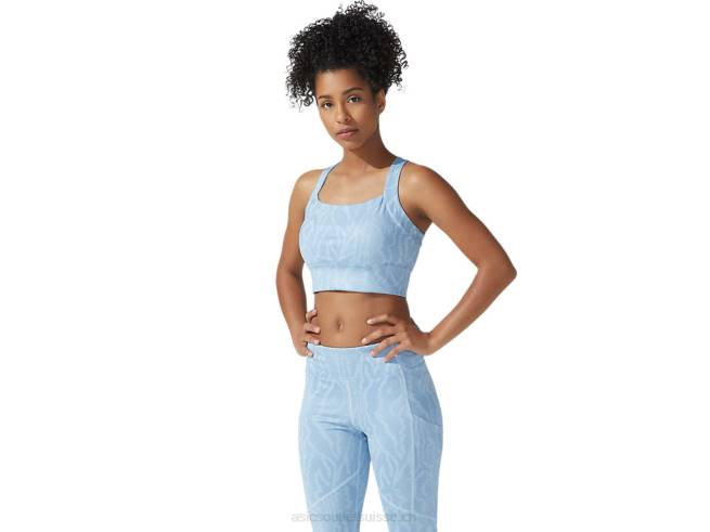 nouveau soutien-gorge imprimé strong 92 pour femmes impression de brume Asics L6N0K3779