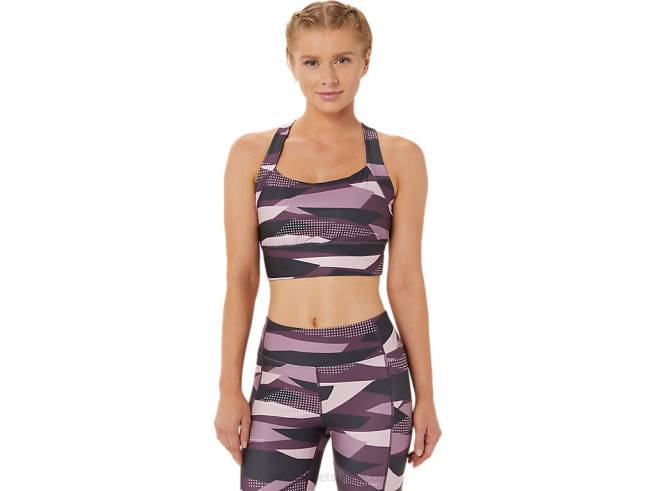 nouveau soutien-gorge imprimé strong 92 pour femmes imprimé à peine rose Asics L6N0K3337