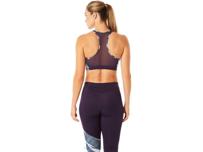 soutien-gorge camouflage sauvage femme ombre nocturne/pin velours Asics L6N0K3051