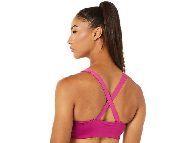 soutien-gorge d'accélération pour femmes rouge fuchsia Asics L6N0K3563